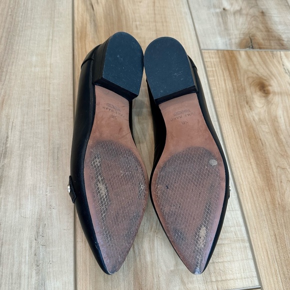 EUC Cole Haan 360 Grand Series Women's Black Leather Flats Pointed Toe Size 5 - Picture 9 of 16